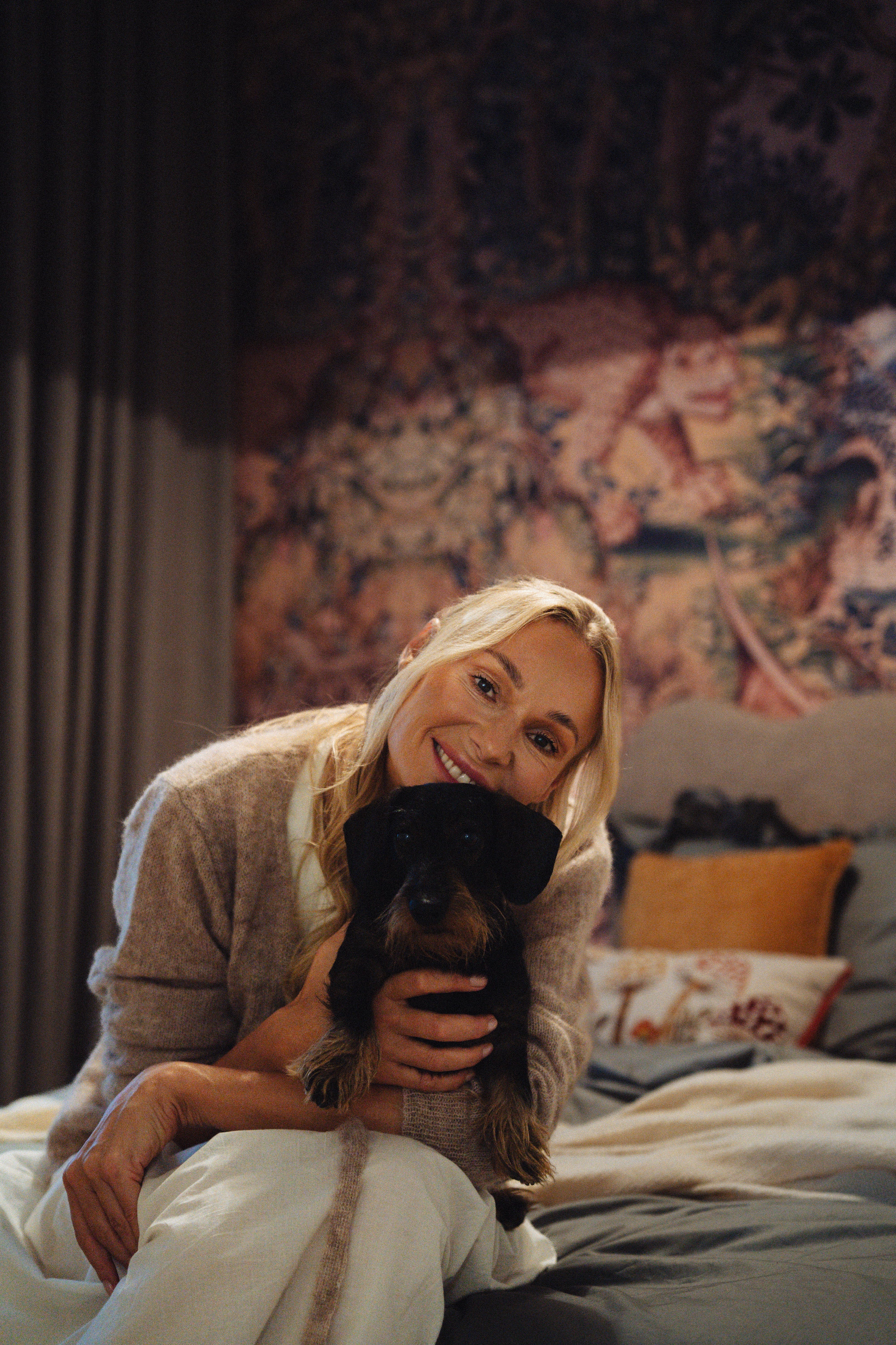 Tapety Wallcolors w domu Soni Bohosiewicz - Prywatne wnętrze z charakterem