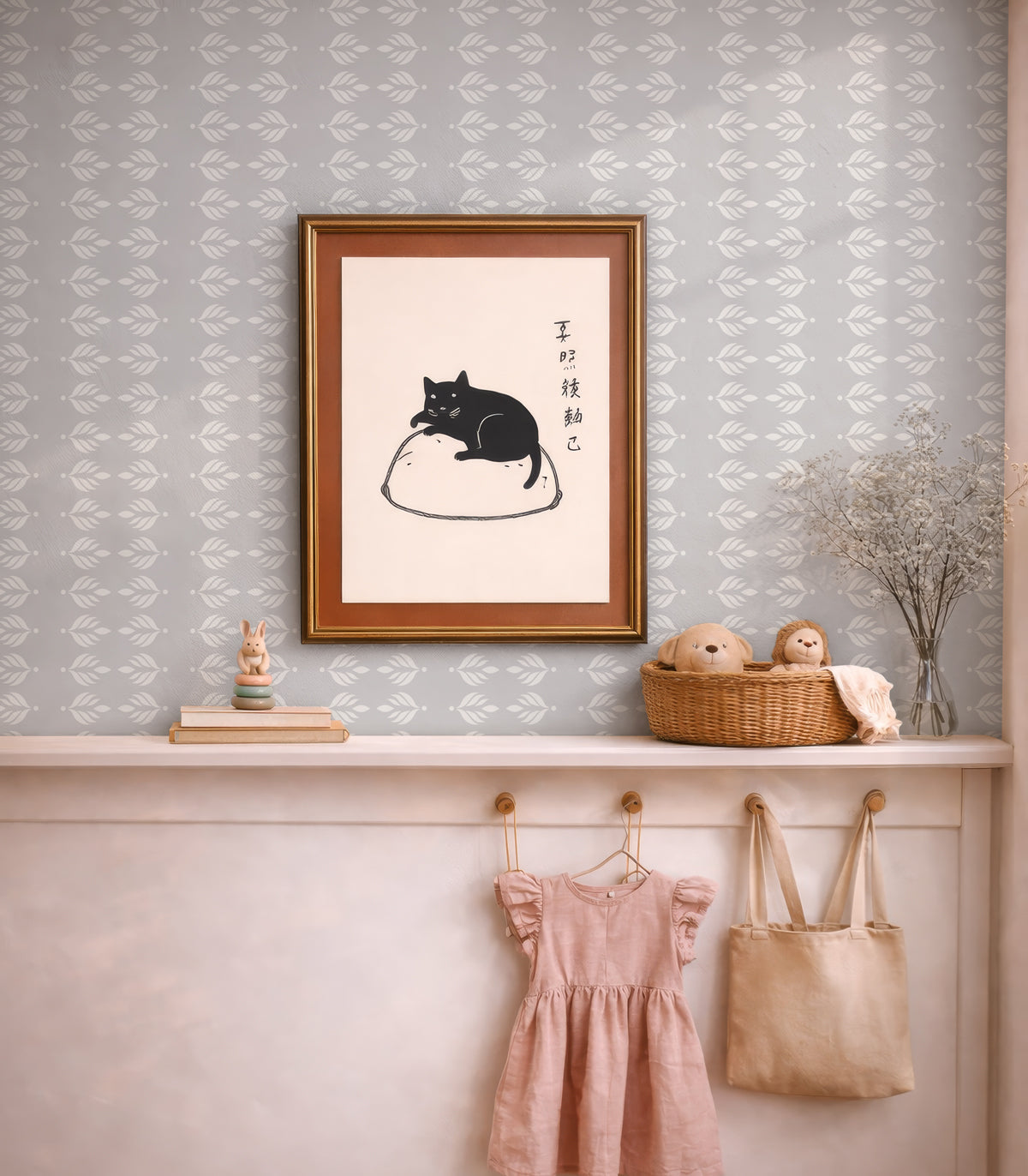 Tapeta Cottage Bloom Deep