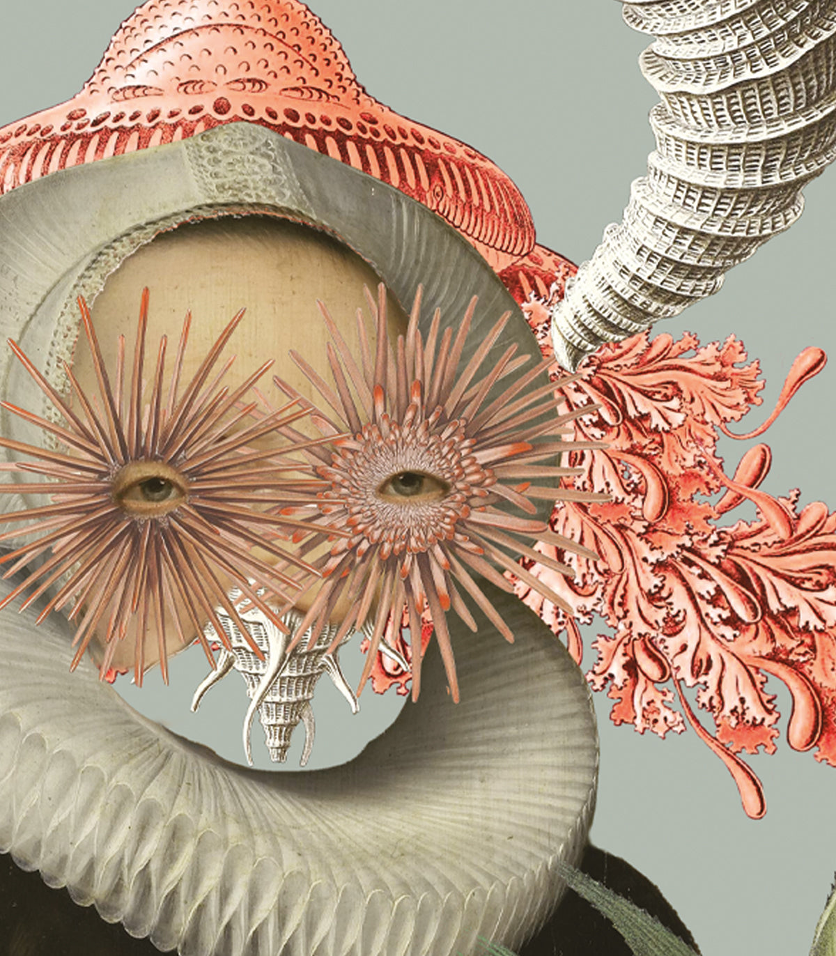 Dots Lady Medusa Blue