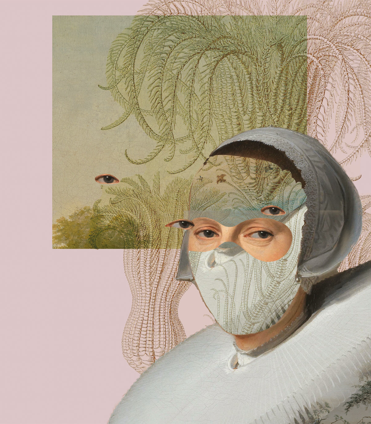 Tapeta Landscape Muse Pink