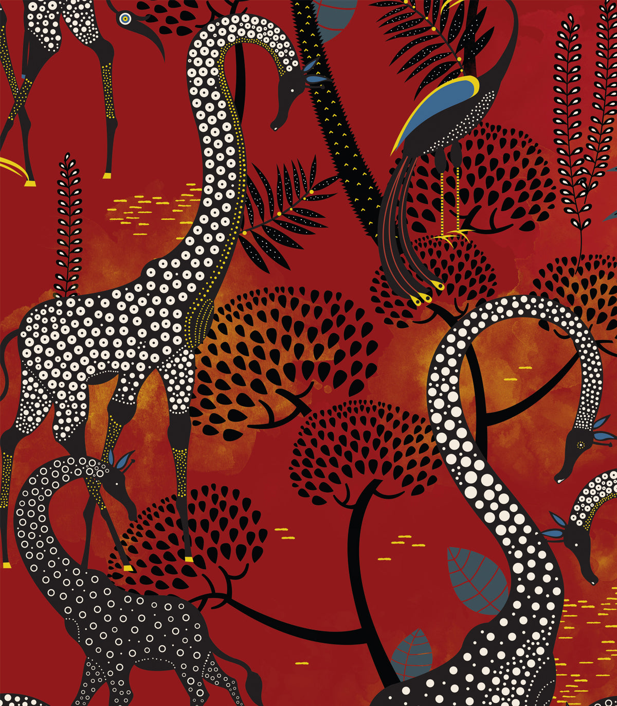 Tapeta Oriental Giraffe