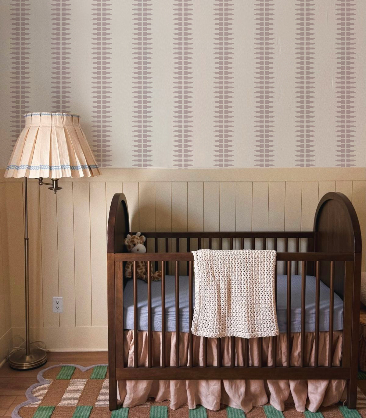 Tapeta Ornament Line Mist