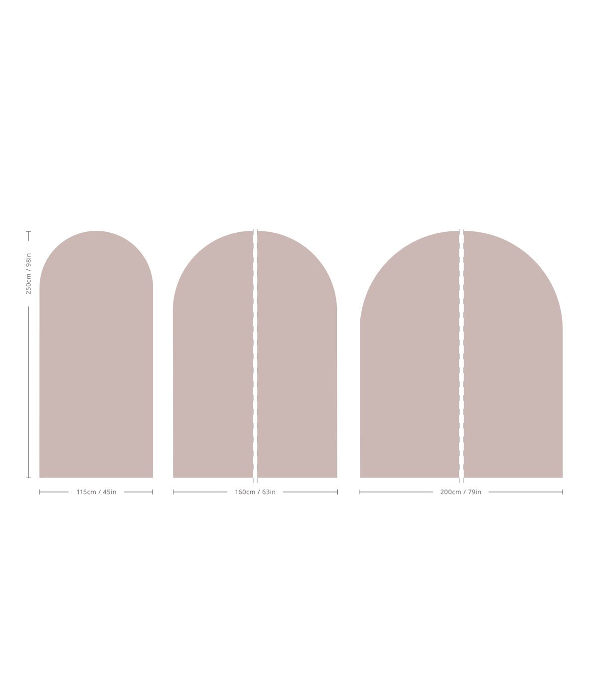 Arch Solid Powdered Earth - Wallcolors®