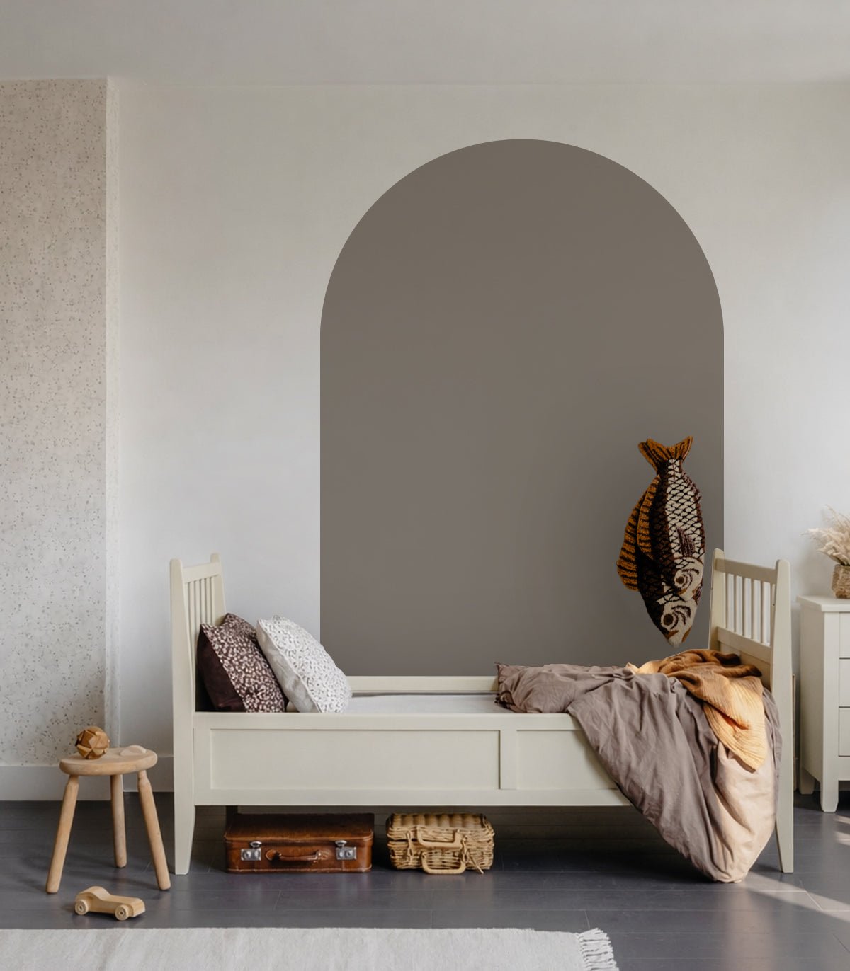 Arch Solid Powdered Earth - Wallcolors®