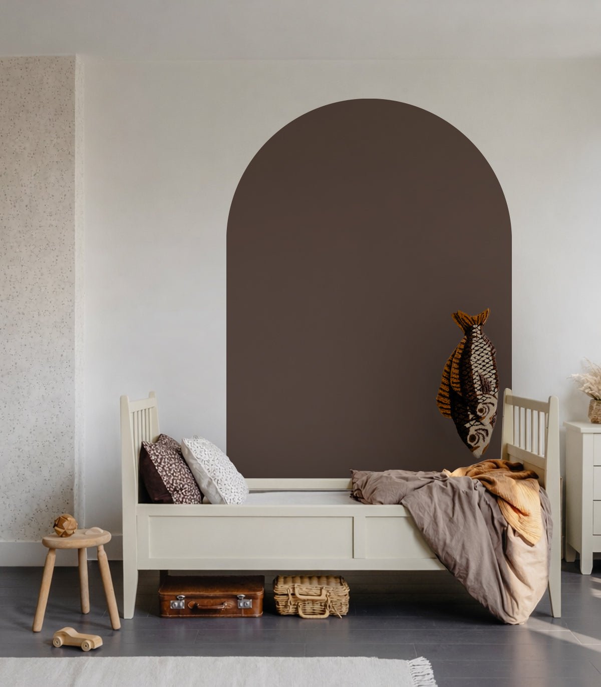 Arch Solid Powdered Earth - Wallcolors®
