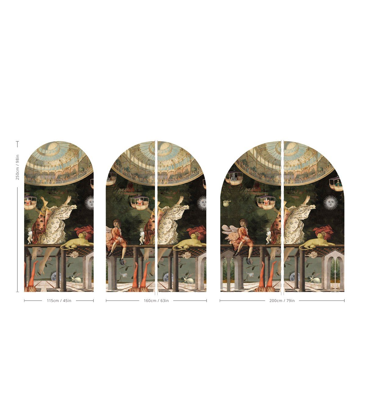 Arch Carousel - Wallcolors®