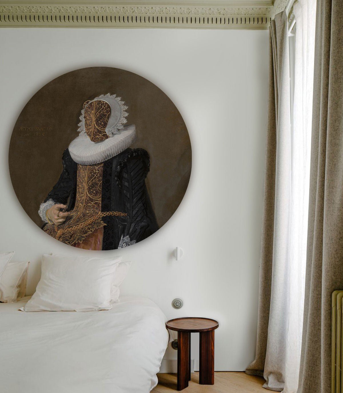 Dots Baroque Lady - Wallcolors®