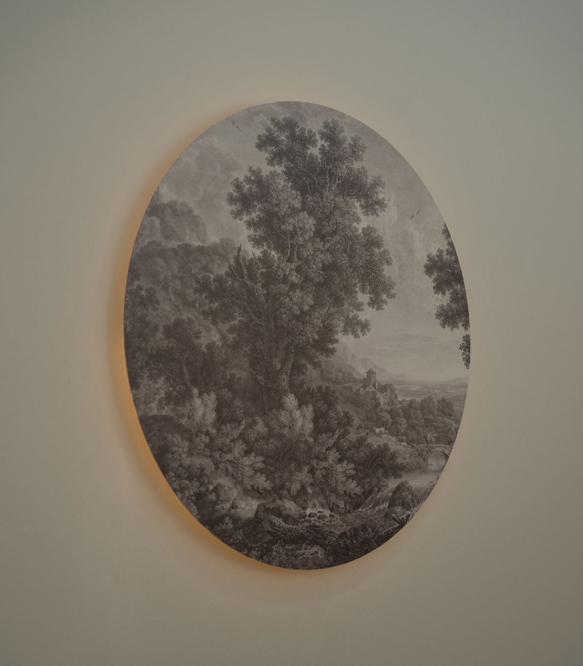 Dots Lighting Picturesque Valley of Serenity - Wallcolors®