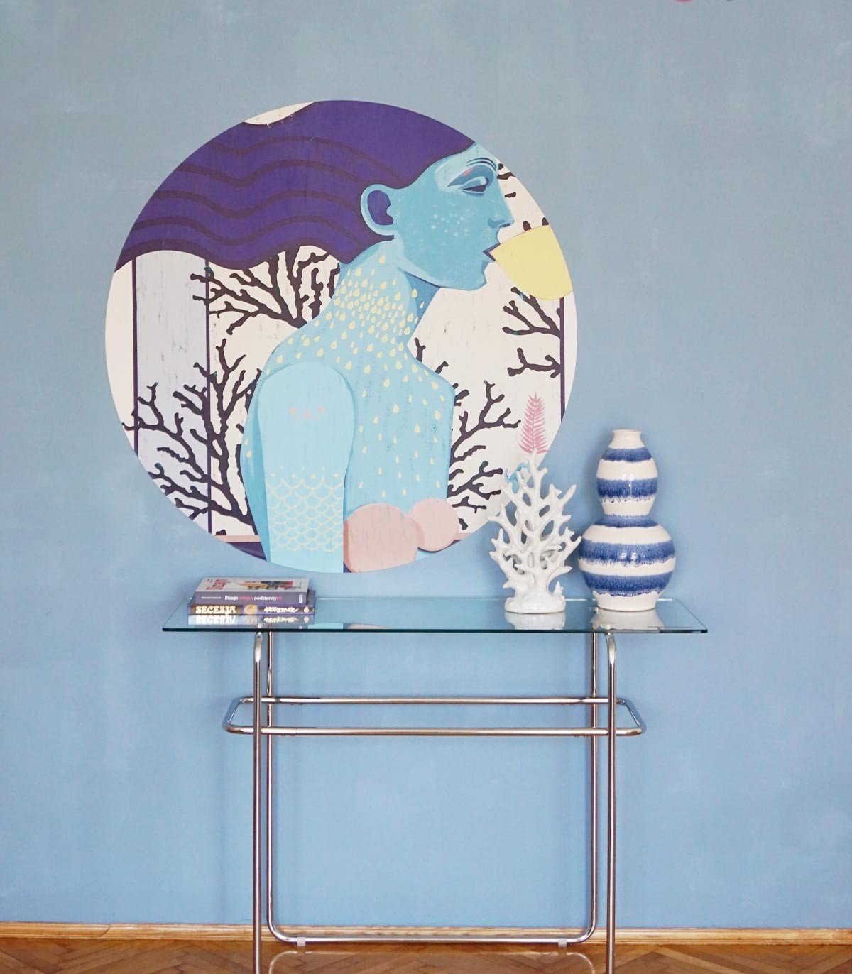 Dots Siren cool girl - Wallcolors®