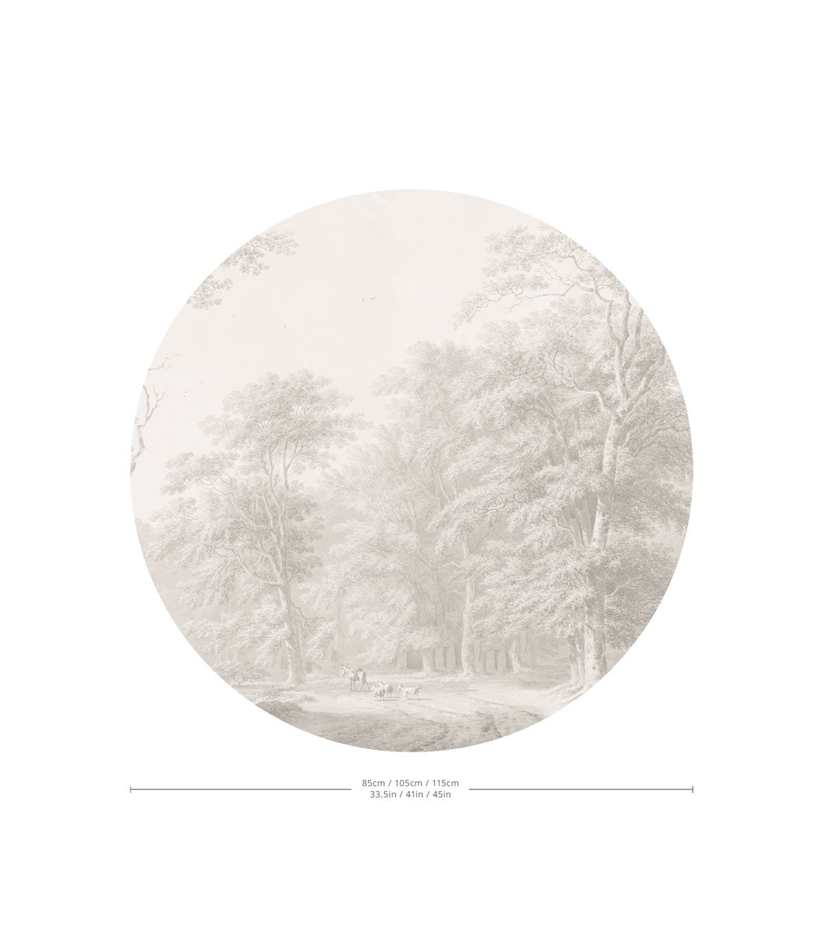 Dots Watercolor Grove Beige - Wallcolors®