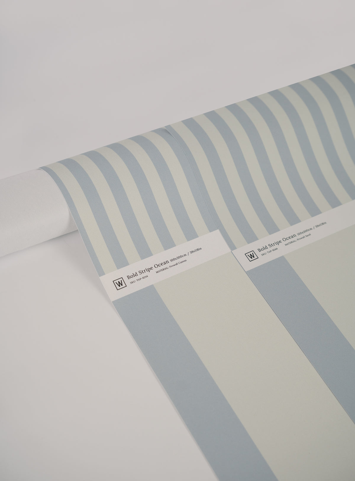 Wallpaper Bold Stripe Ocean