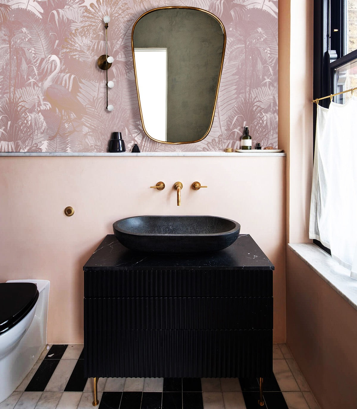 Tapeta Desert Tropics Pink