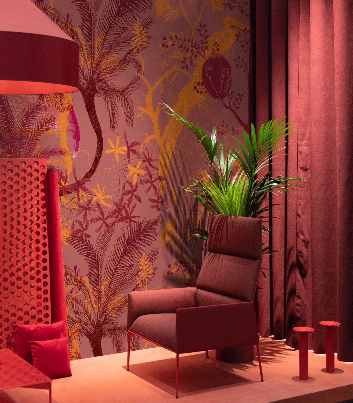 Tapeta Hidden Storks