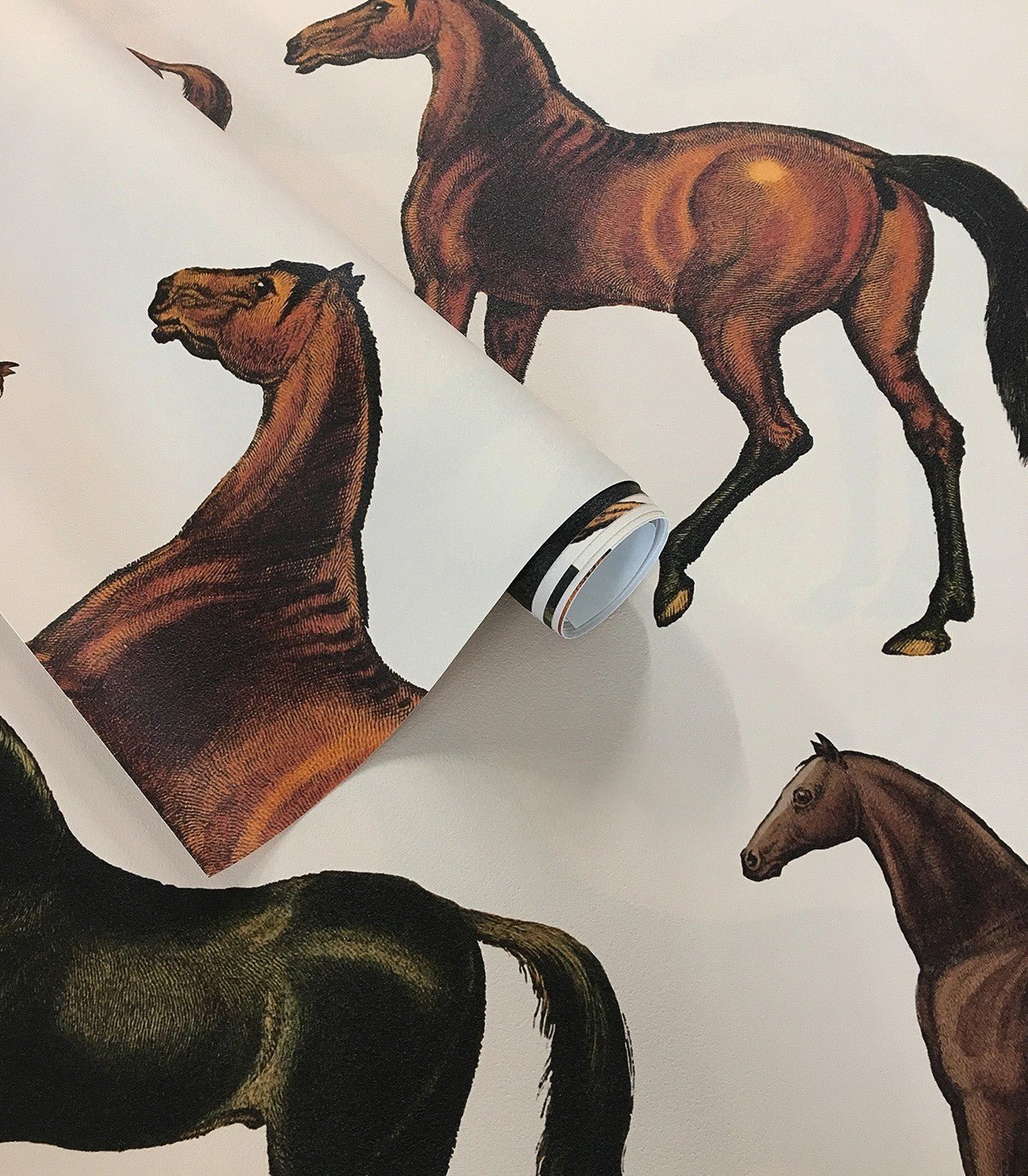 Tapeta Horses Beige - Wallcolors®