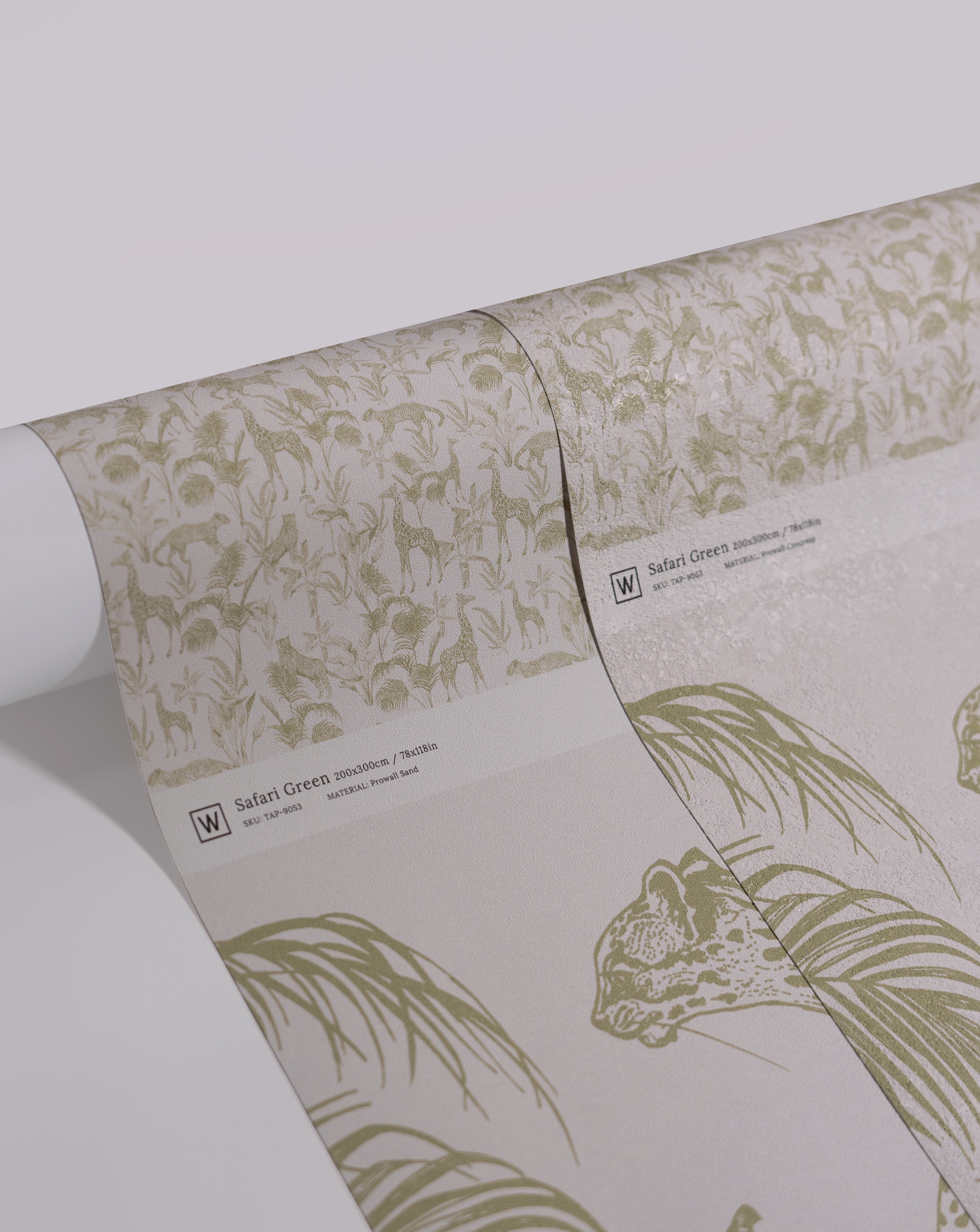 Tapeta Safari Green