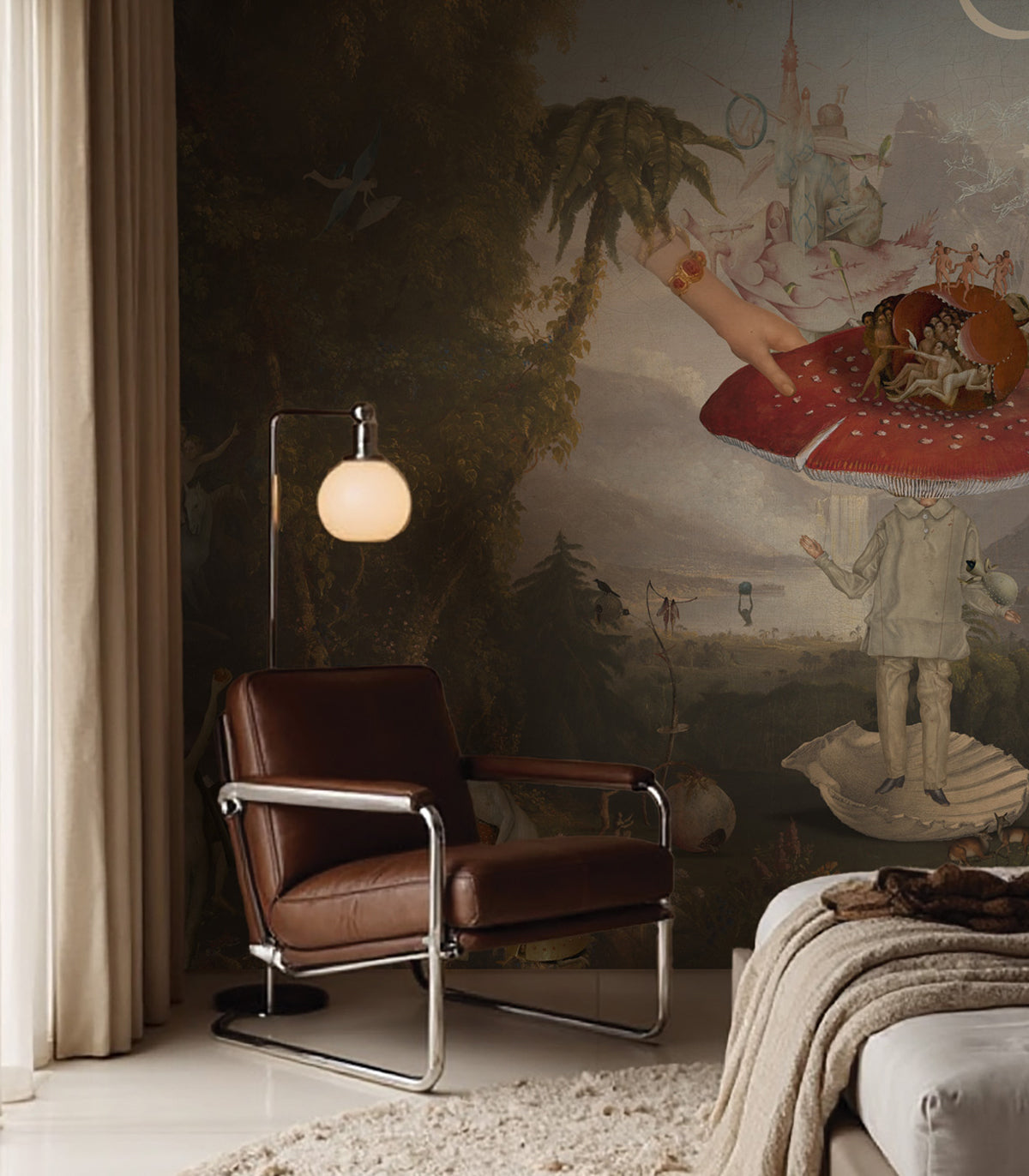 Forbidden Mushroom Wallpaper