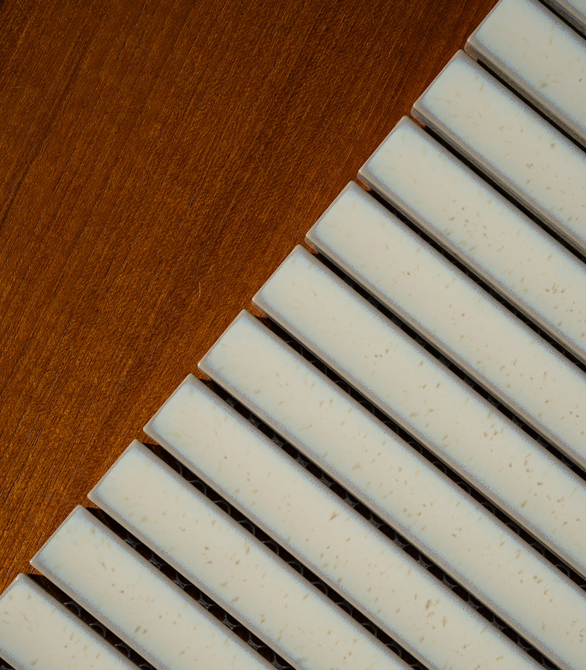 Mozaika piano white