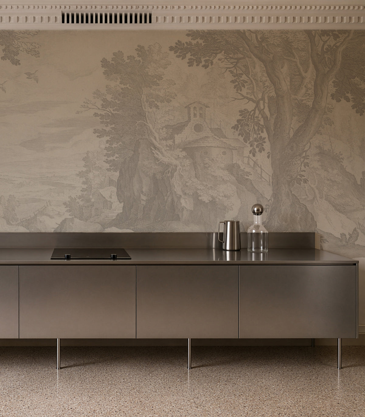 Wallpaper Sacred Path Beige
