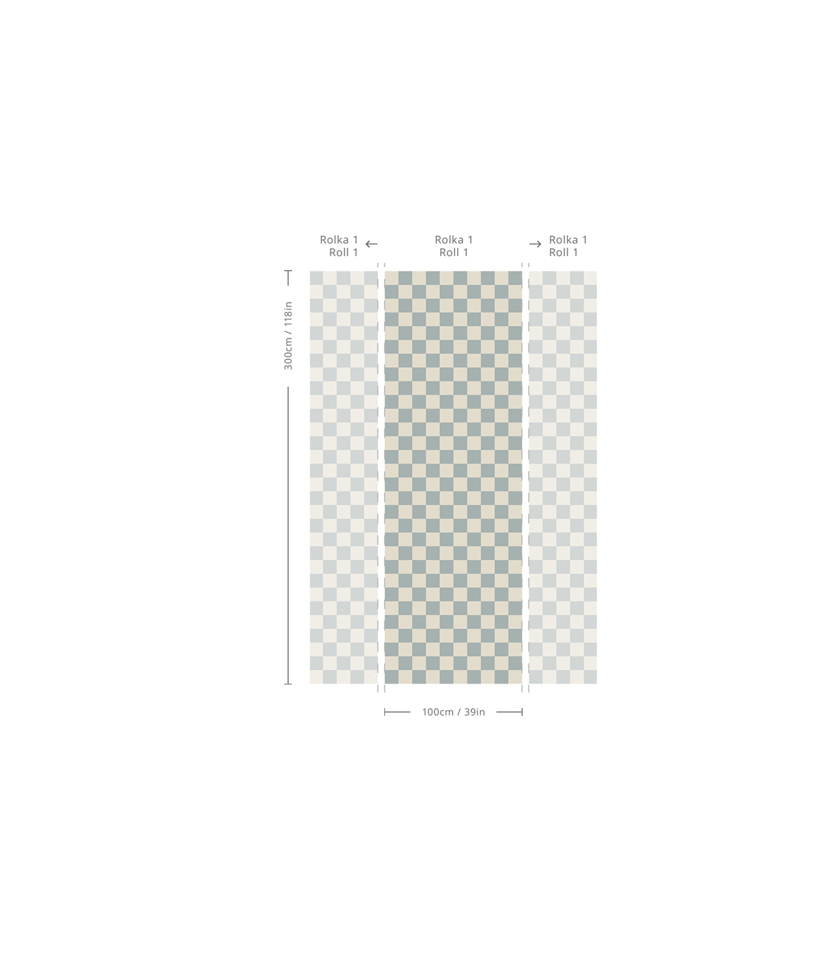 Wallpaper Square Checks Mount Saint