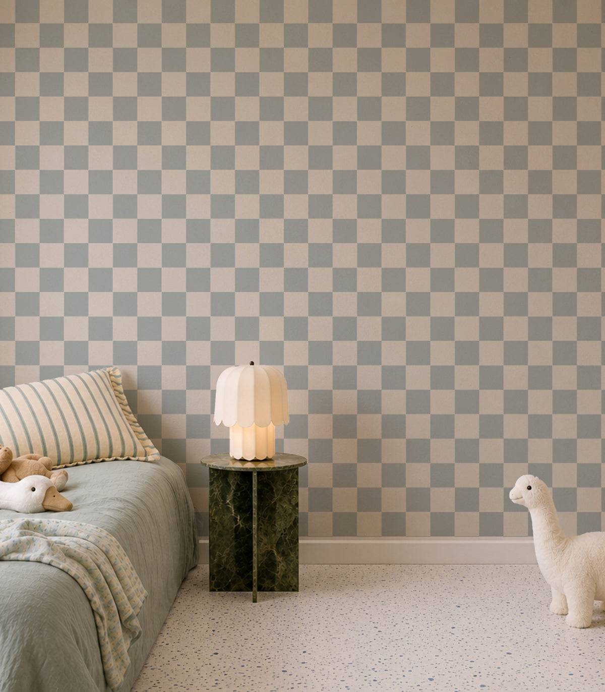 Wallpaper Square Checks Mount Saint