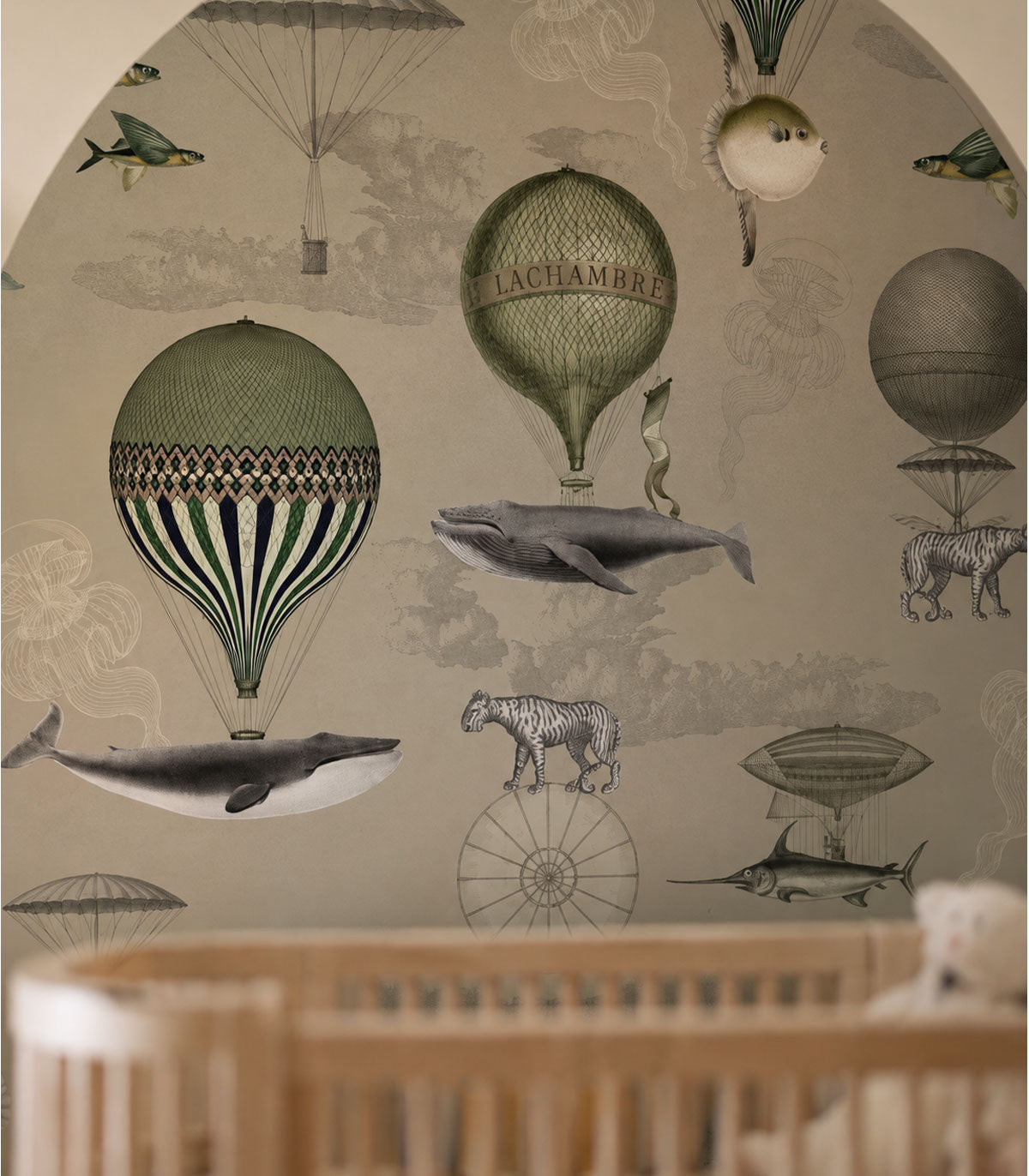 Arch Vintage balloons green