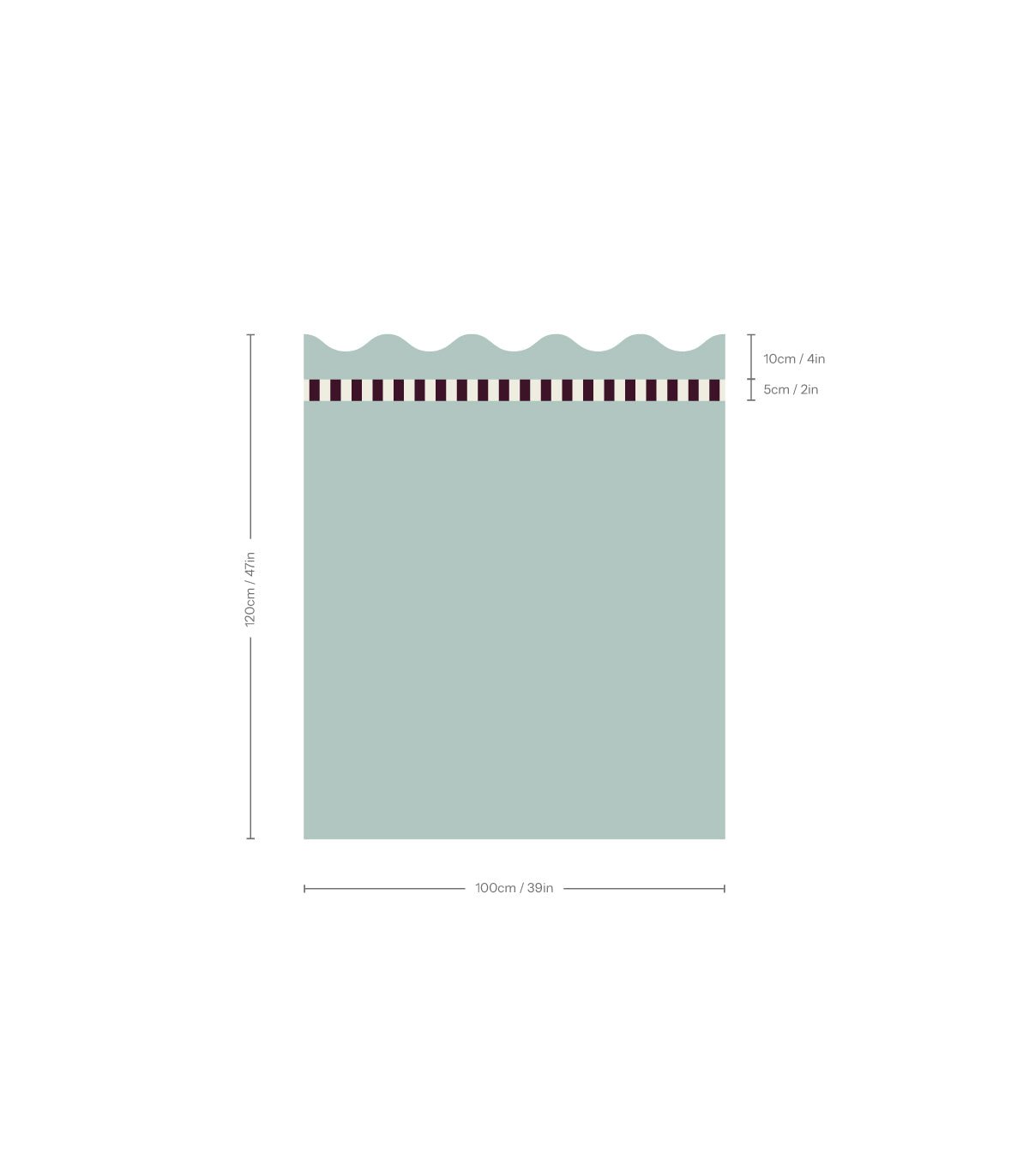 Wainscoting Wave - Wallcolors®