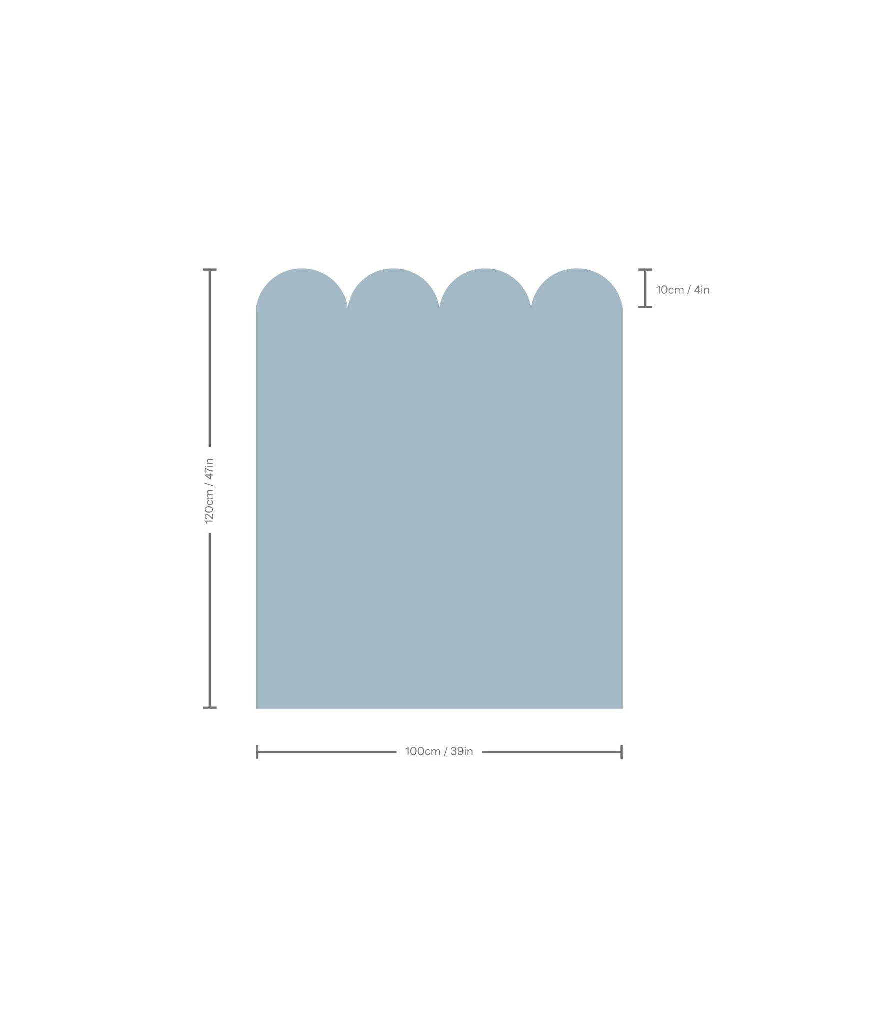 Wainscoting Solid - Wallcolors®