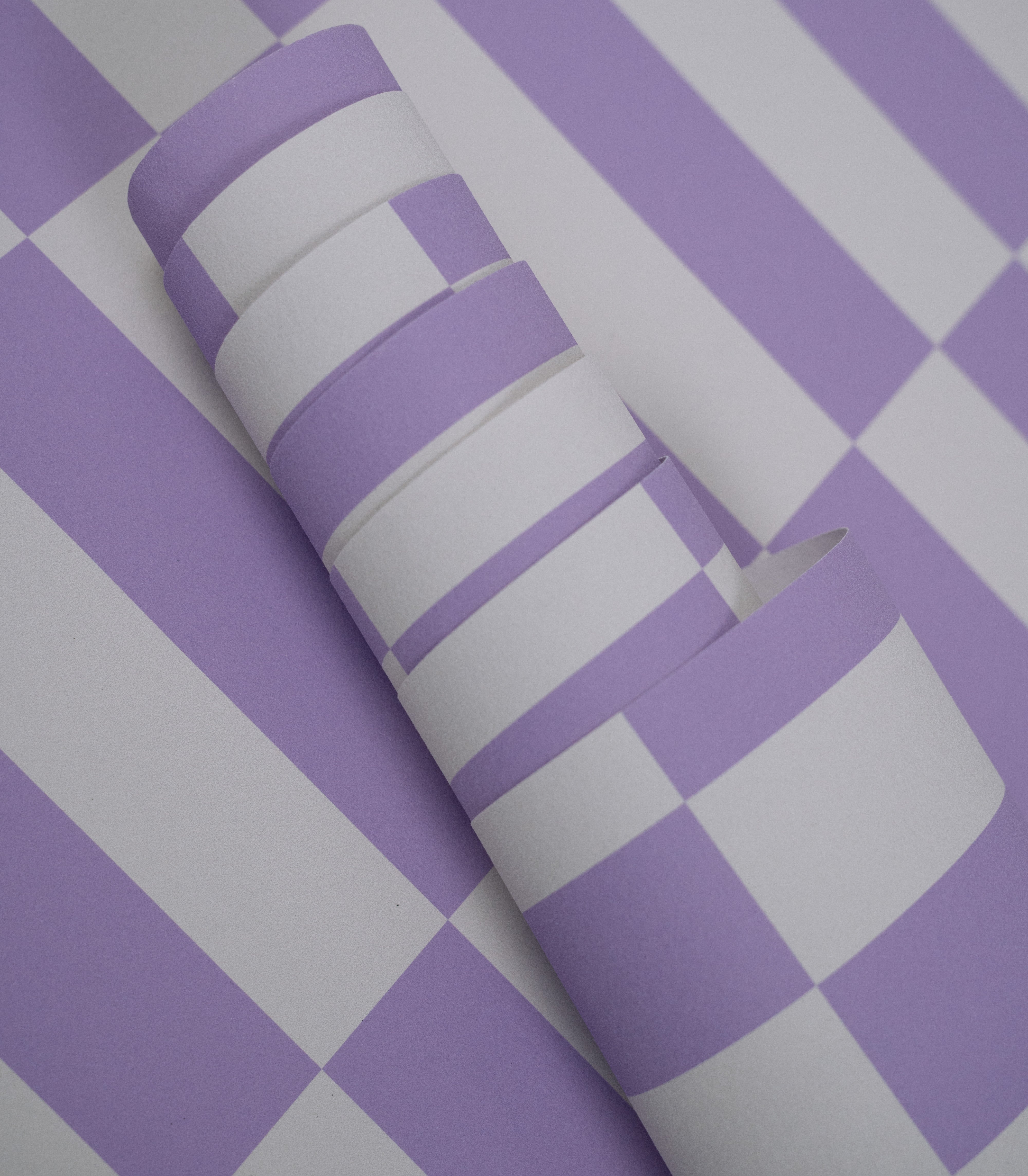 Wallpaper Tetris Stripe Lilac