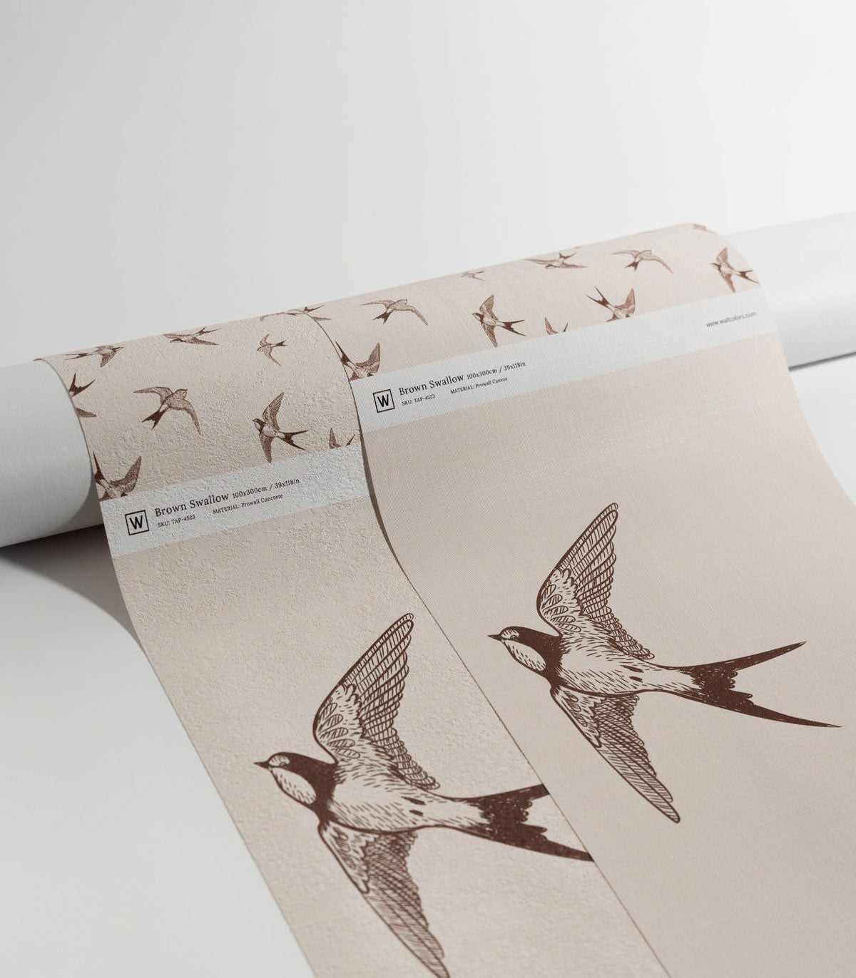 Tapeta Brown Swallow - Wallcolors®