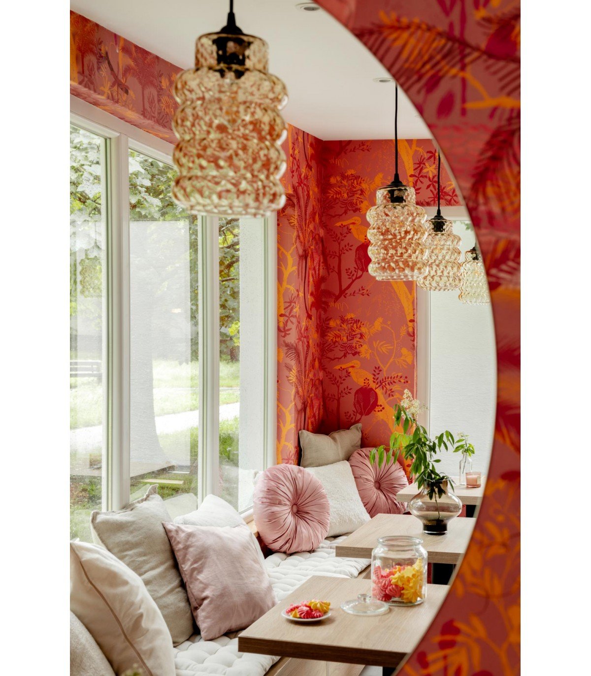 Tapeta Hidden Storks - Wallcolors®