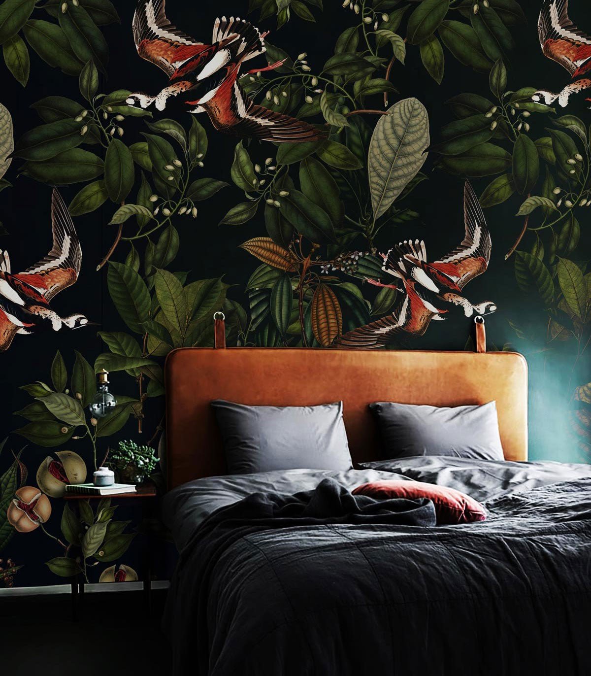 Tapeta Orange bird - Wallcolors®