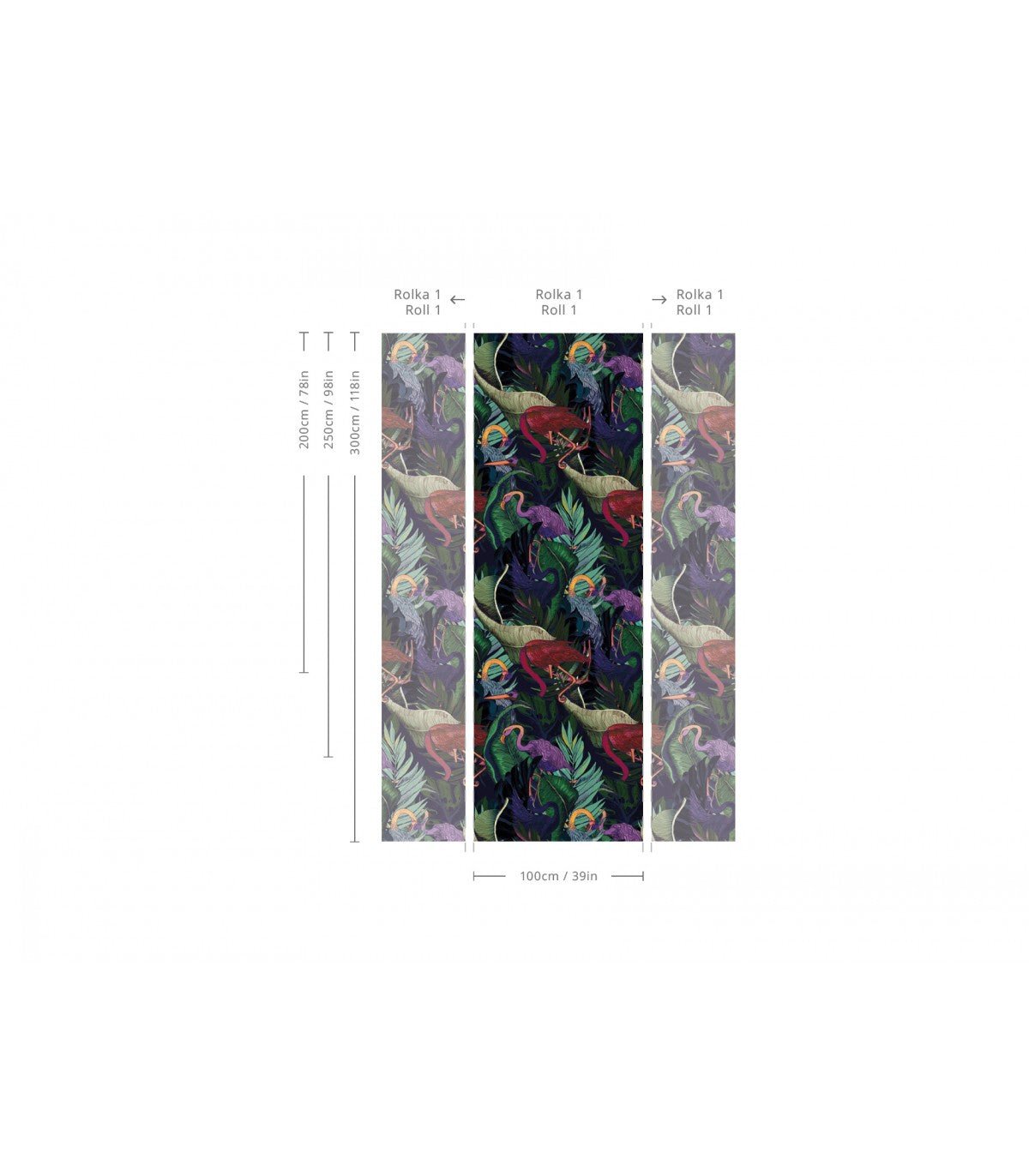 Tapeta Pelicans - Wallcolors®