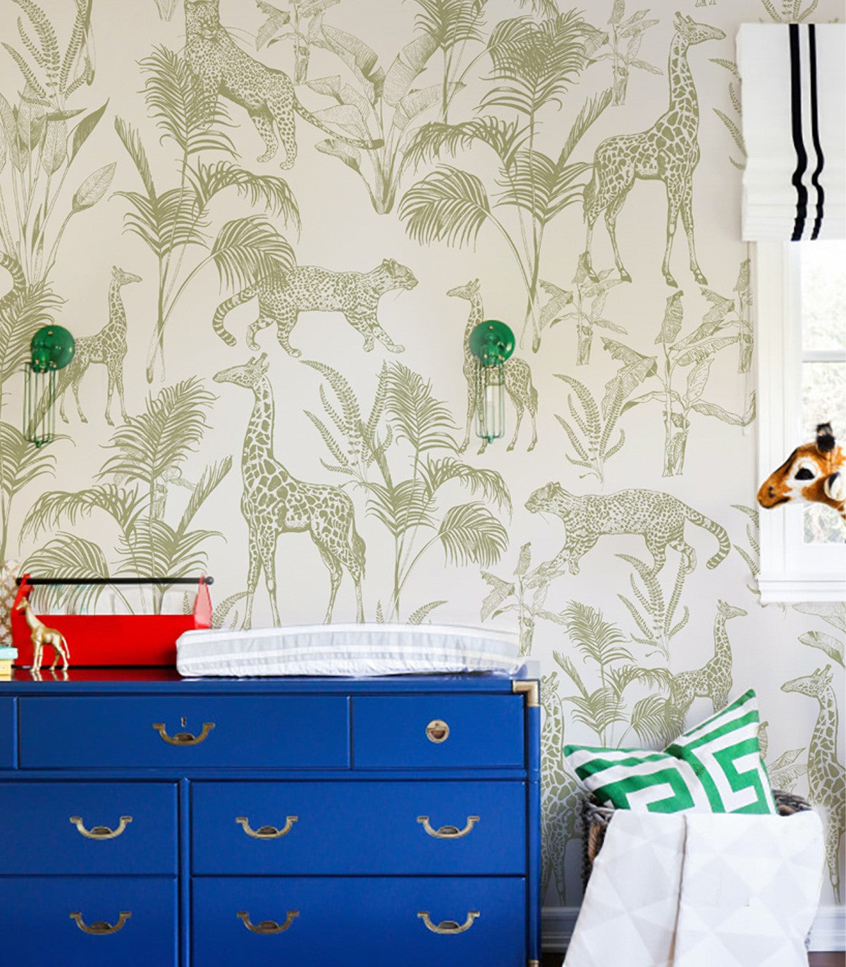Tapeta Safari Green